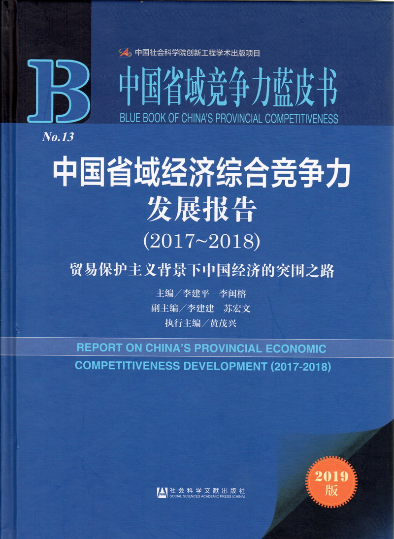 大b美女中国省域经济综合竞争力发展报告（2017-2018）